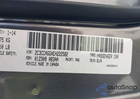 2014 Chrysler 300 300S from USA, damaged, VIN 2C3CCAGGXEH222582